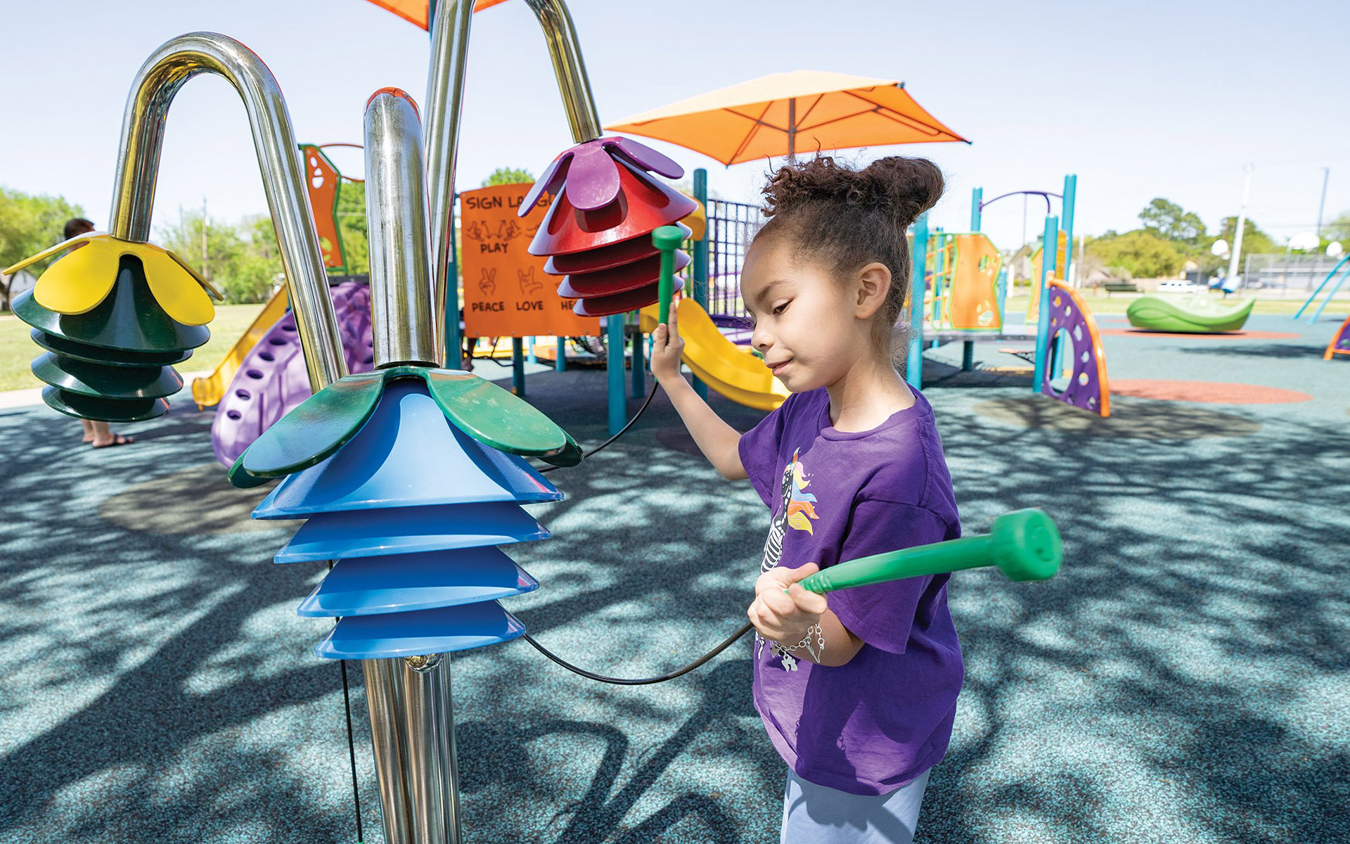 Percussion play outdoor musical instruments for playgrounds
