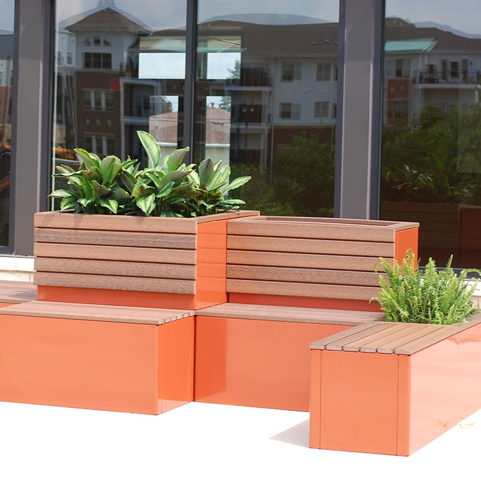 Thomas Steele Planters, Receptacles & Site Amenities Thomas Steele Planters, Receptacles & Site Amenities